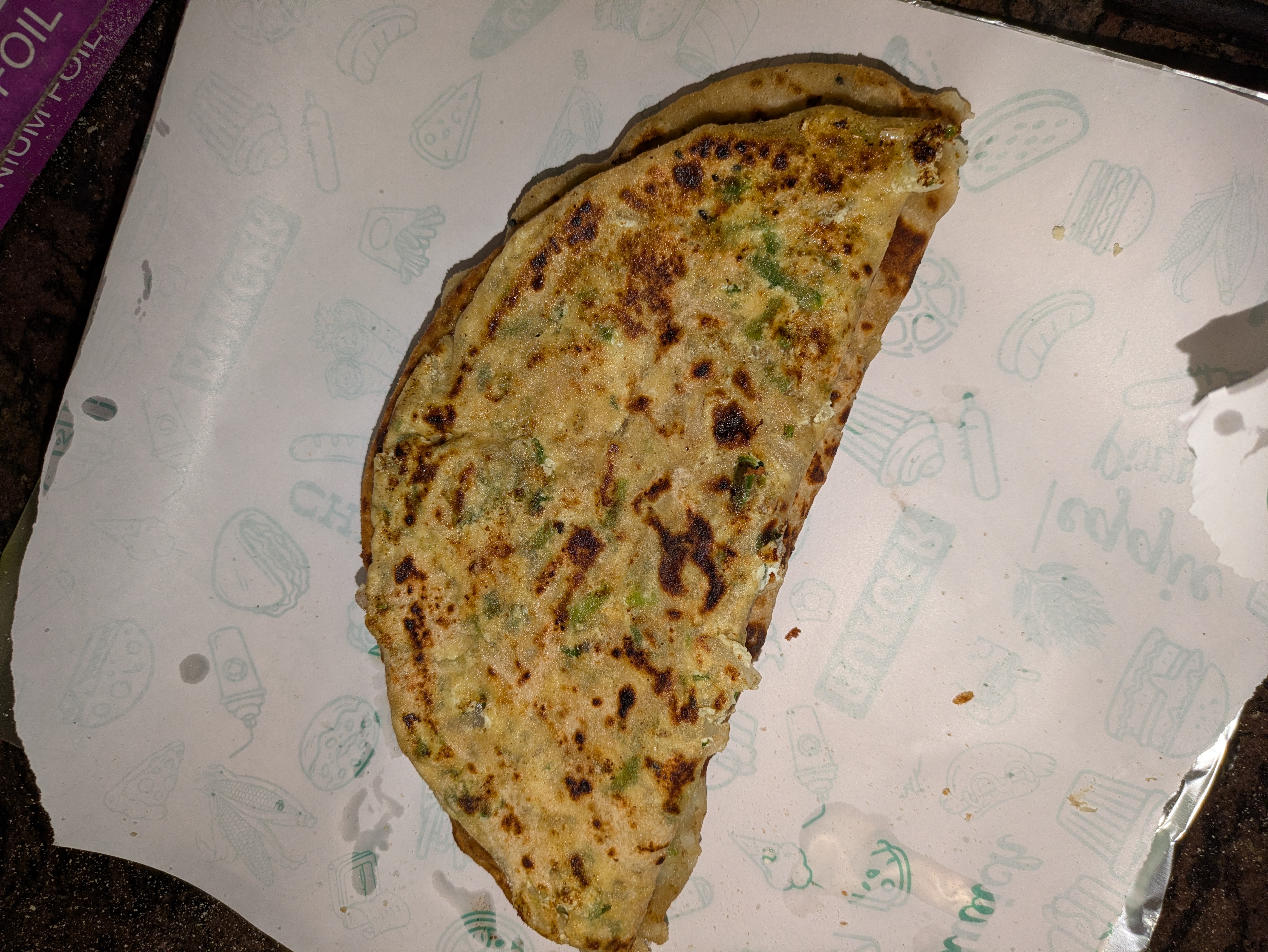 ALOO PARATHA / ALOO PYAZ PARATHA